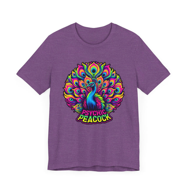 Psychic Peacock T-shirt, Peacock Tee, Bird Lover