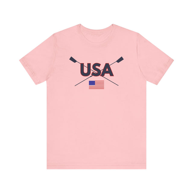 Rowing USA Shirt, Rowing Crew Shirt, Support USA Shirt, USA Rower, Rower Gift, Rowing Coach Gift, Rowing Gift