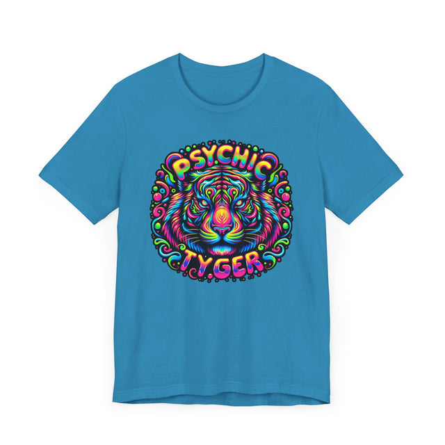 Psychic Tyger T-shirt,Tiger Lover Top,Big Cat Lover