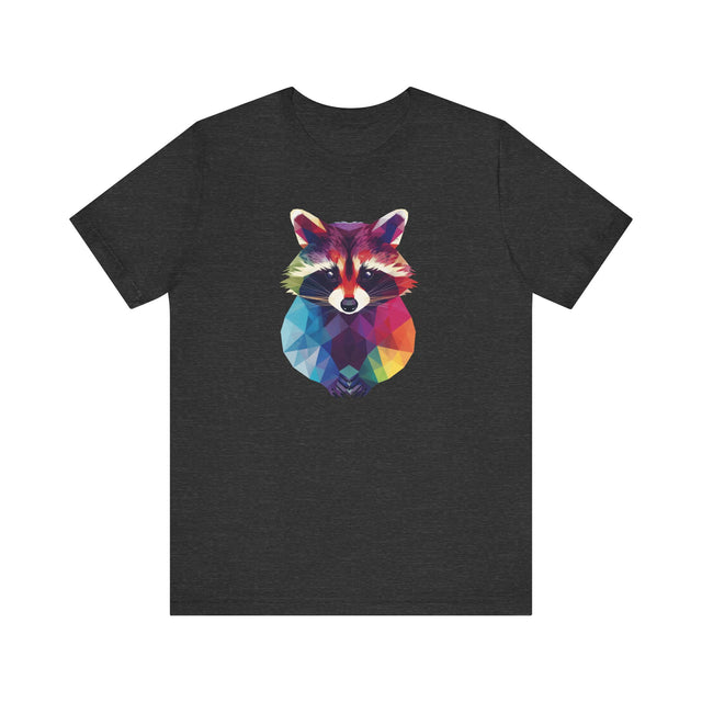 Rainbow Raccoon T-shirt,Pride Shirt, Pride Parade Top, Rainbow Animals,LGBTQ+ Tee, Nonbinary, Gay, Lesbian, Bisexual, Trans, BGLT, LBGT, Enby, Pansexual
