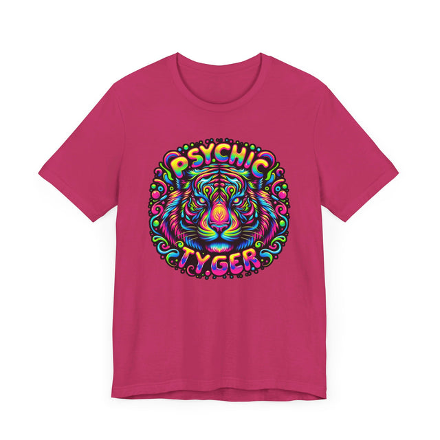 Psychic Tyger T-shirt,Tiger Lover Top,Big Cat Lover