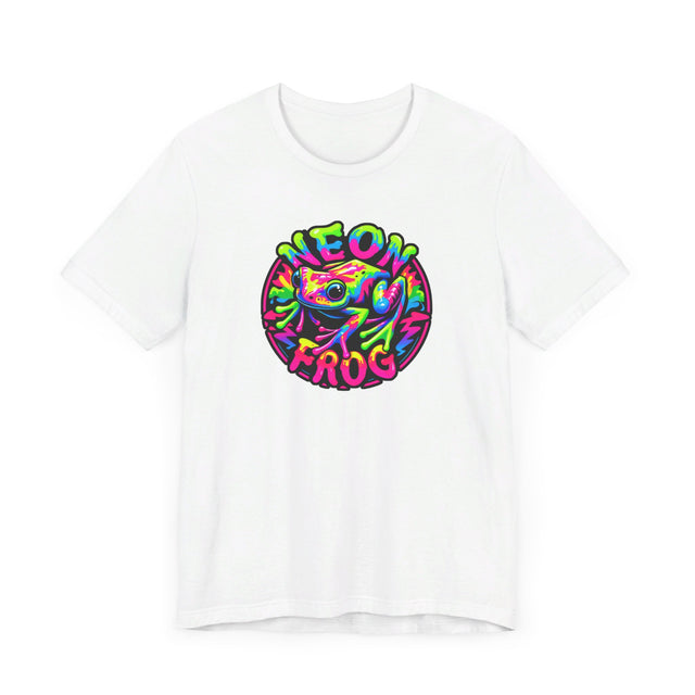 Neon Frog T-shirt, Amphibian Tee