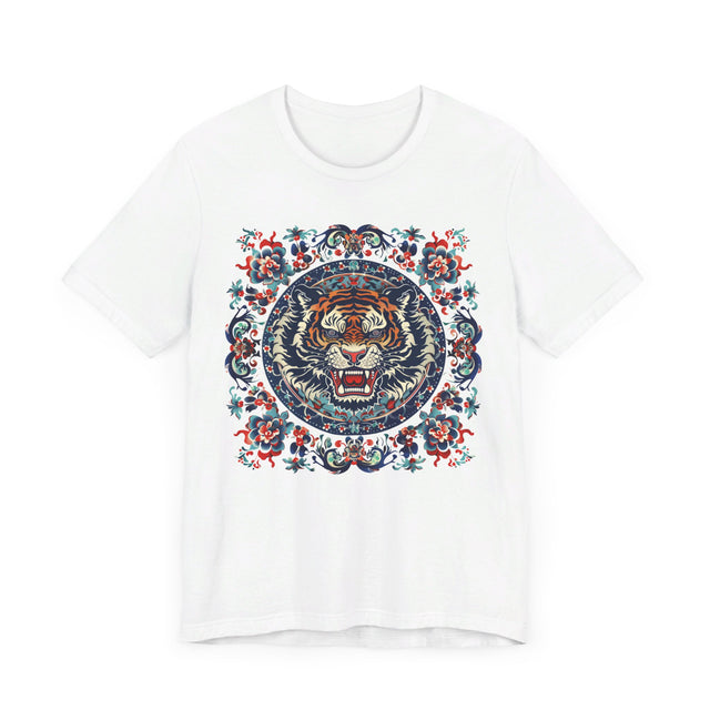 Tiger Mandala T-shirt,Tiger Lover Top,Big Cat Lover