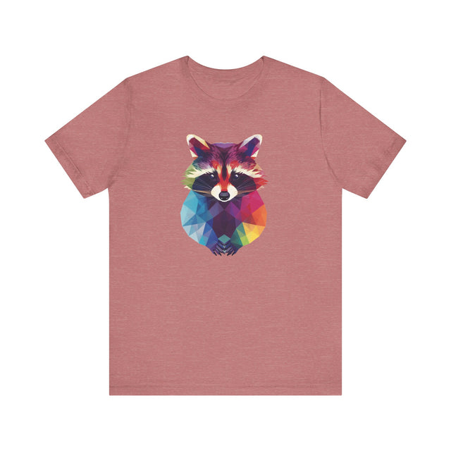 Rainbow Raccoon T-shirt,Pride Shirt, Pride Parade Top, Rainbow Animals,LGBTQ+ Tee, Nonbinary, Gay, Lesbian, Bisexual, Trans, BGLT, LBGT, Enby, Pansexual