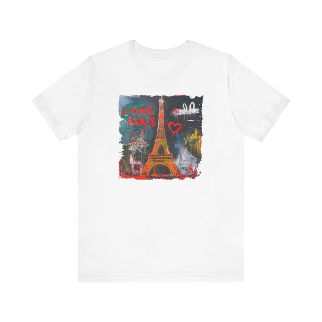 Street art Paris Tshirt, J'aime Paris Tshirt