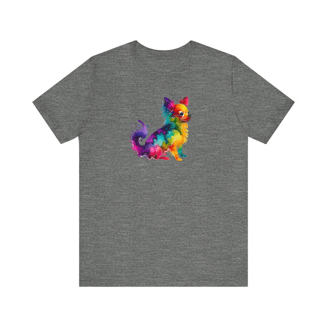 Rainbow Chihuahua T-shirt,Pride Shirt,Dog Lover Top,Rainbow Animals,LGBTQ+ Tee, Chihuahua Owner