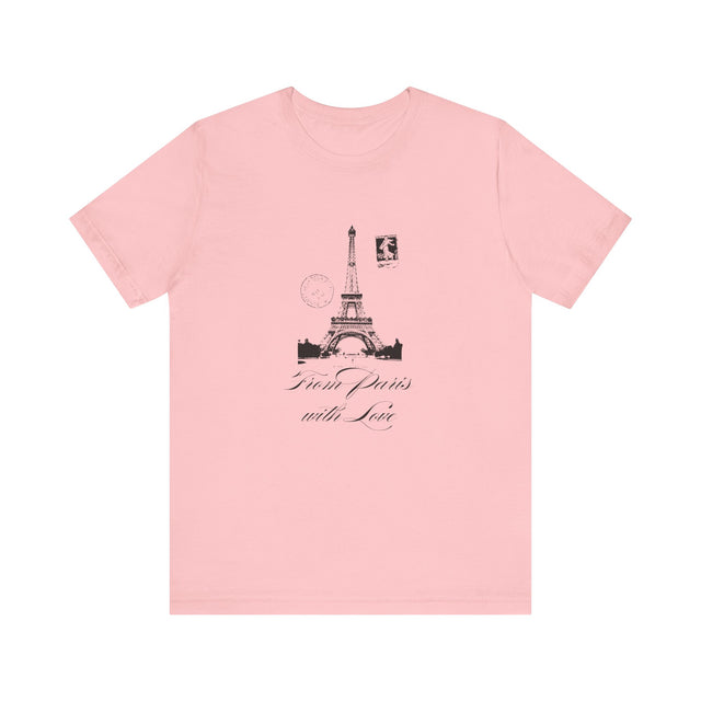 Paris Postcard Shirt, From Paris with Love shirt, Paris Postcard T-shirt, Trendy Paris Shirt, Cute Paris T-shirt, Paris lover shirt