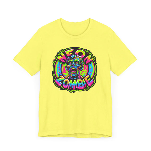 Neon Zombie Drip T-shirt, Halloween Tee, Neon Goth
