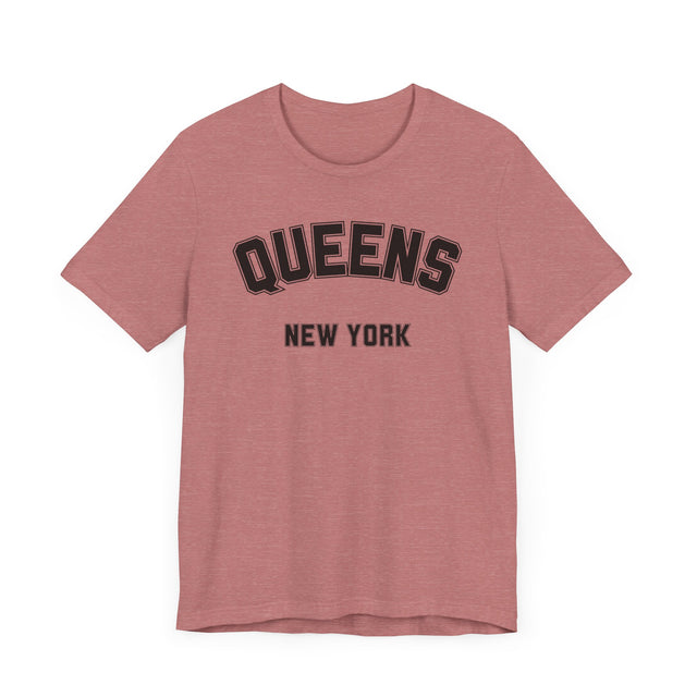 Queens NY Tshirt, New York Lover, Queens Gift, Real New Yorker T-shirt, Cute T for her, Cool T for him, NYC Tshirt, New York City Gift