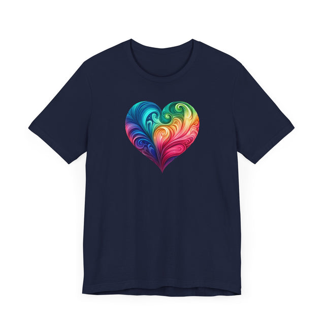 Rainbow Heart Swirl Shirt