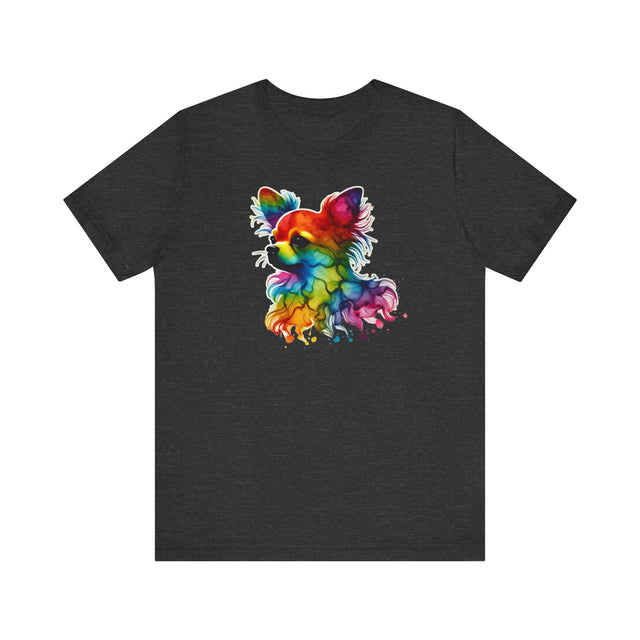 Rainbow Chihuahua Head T-shirt,Pride Shirt,Dog Lover Top,Rainbow Animals,LGBTQ+ Tee, Chihuahua Owner