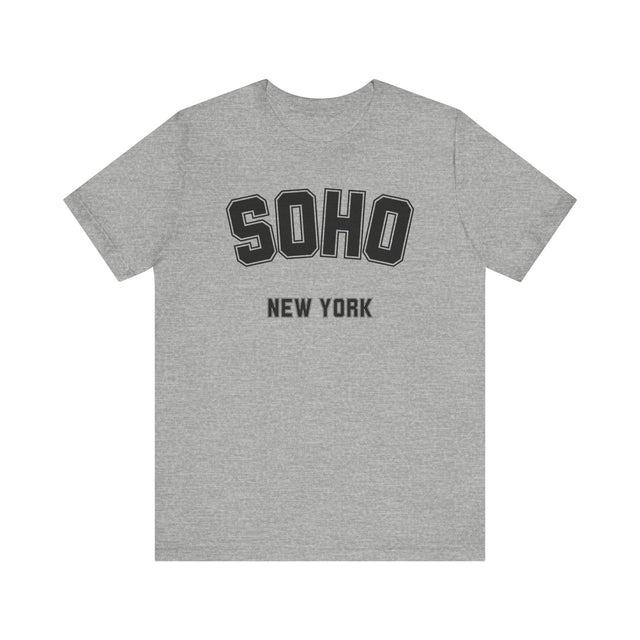 SoHo Tshirt, New York Lover, Hip New York Gift, Real New Yorker T-shirt, Cute T for her, Cool T for him, NYC Tshirt, New York City Gift