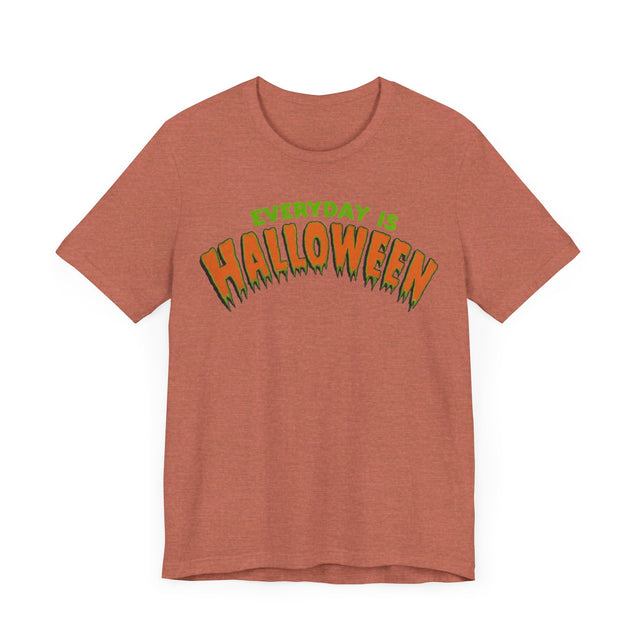 Everyday is Halloween Green/Orange T-shirt, Halloween Shirt