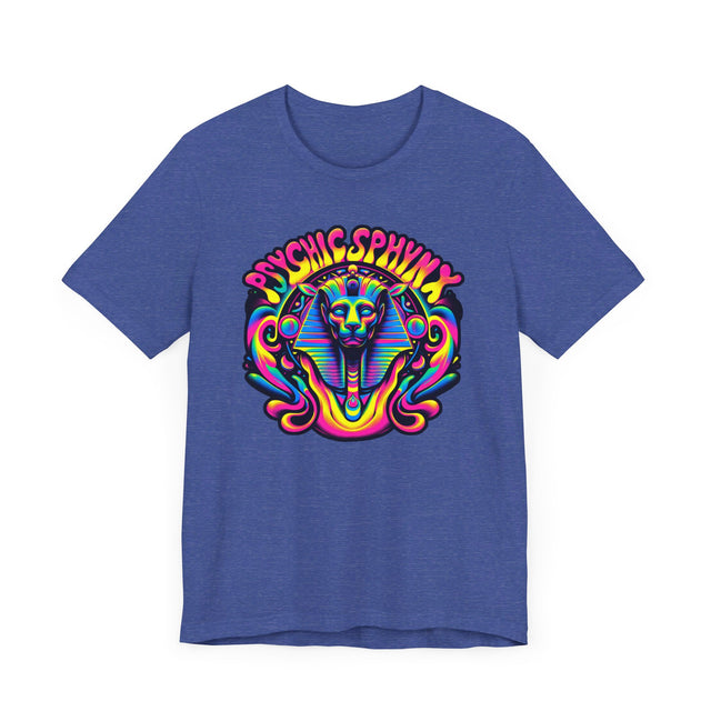 Psychic Sphynx Swirls T-shirt, Halloween Tee, Neon Goth