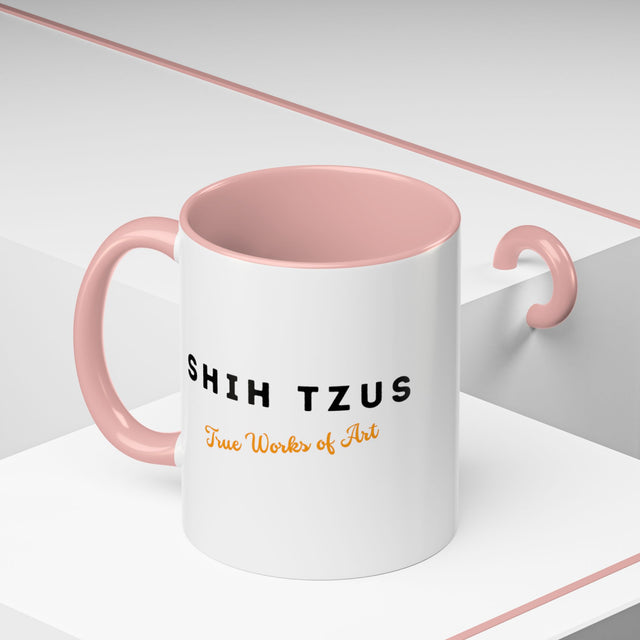 Shih Tzus Coffee Cup,4-Panel Pop Art Mug,Shih Tzu Lover,Shih Tzu Mom,Shih Tzu Dad,Dog Lover Gift,Shih Tzu Gift