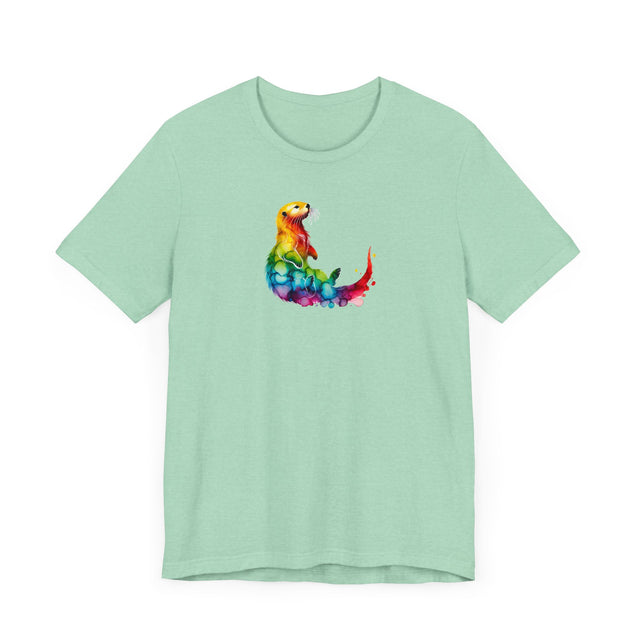 Rainbow Sea Otter,Marine life Tee,Sea life lover,Ocean Life,Nautical,Pride Shirt,LGBTQ+ Tee