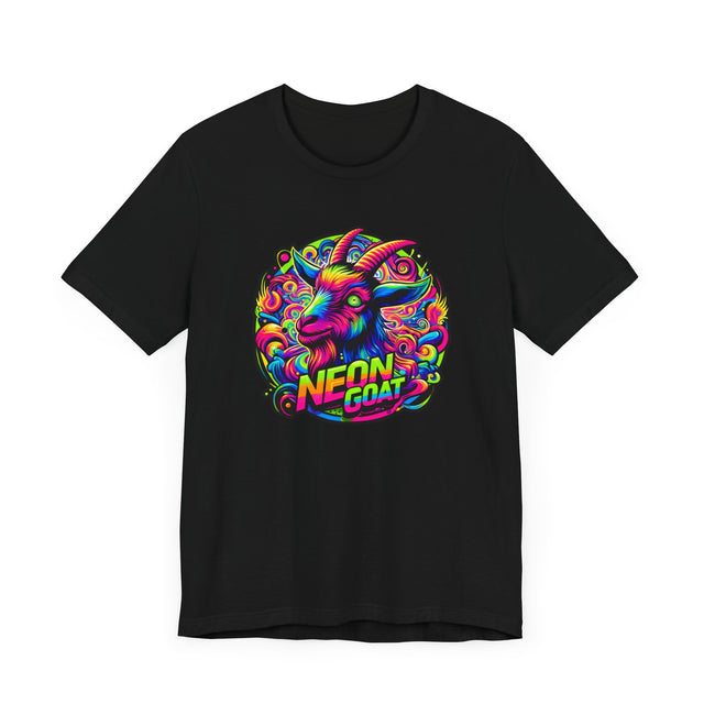 Neon Goat T-shirt, Goat Tee