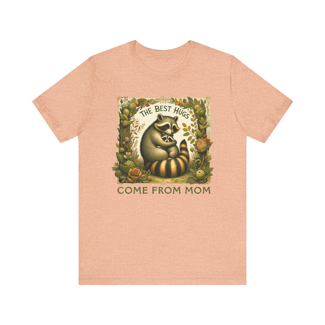 Raccoon T-shirt,Mothers Day Gift,Cute Mama Tee,Mom Life,Baby Shower Gift,Mama and Baby Shirt,New Mom Gift,Mom Hug Shirt,Gift For Wife