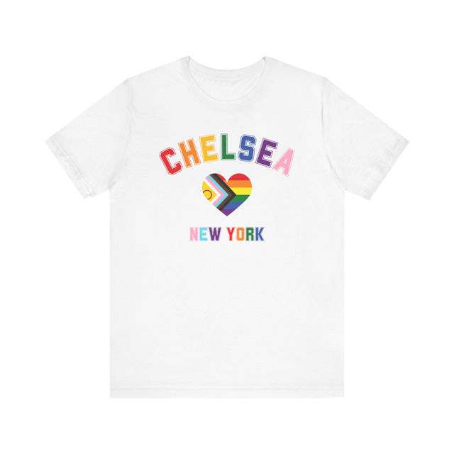 Chelsea NY Tshirt, New York Lover, Chelsea Gift, Gay New Yorker T-shirt, Cute T for her, Cool T for him, NYC Tshirt, Gay New York City Gift