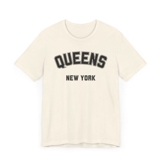 Queens NY Tshirt, New York Lover, Queens Gift, Real New Yorker T-shirt, Cute T for her, Cool T for him, NYC Tshirt, New York City Gift