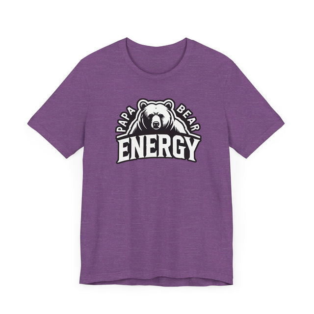 Papa Bear Energy T-shirt, Father's Day T shirt, Big Bear