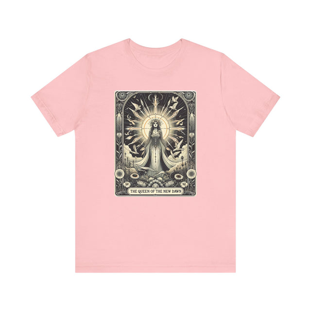 Queen of the New Dawn,Tarot card shirt,Mothers Day Gift,Tarot Reader Gift,Witchy Shirt,Mystical Cards Tee,Celestial Astrology,Gift for her