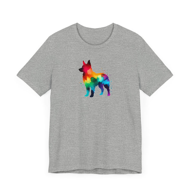Rainbow Australian Cattle Dog T-shirt,Pride Shirt,Dog Lover Top,Rainbow Animals,LGBTQ+ Tee, ACD Owner,Blue Heeler, Red Heeler