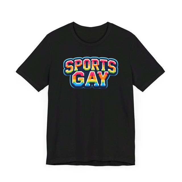 Sports Gay T-shirt, Pride Shirt, Rainbow Sports T-shirt