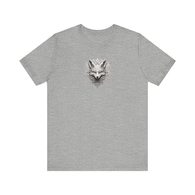 The Filigree Fox shirt, Fox Tshirt, Company Logo Shirt, Art Tshirt, Pen and Ink Drawing, Fox Lover Gift, Nature Lover Tee