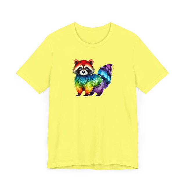 Rainbow Raccoon Alcohol Ink T-shirt, Pride Shirt,Animal Lover T shirt, LGBTQ+, BGLT