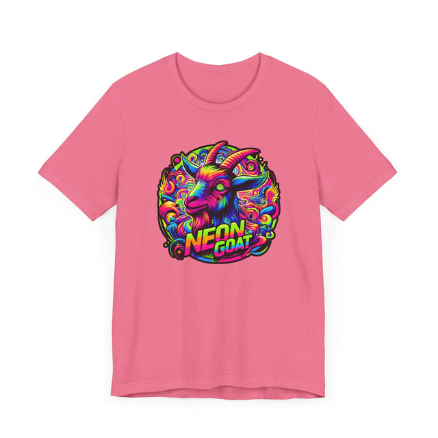 Neon Goat T-shirt, Goat Tee