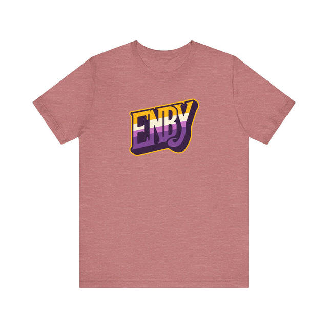 Enby T-shirt,NonBinary Pride Shirt, Non-Binary Top,LGBTQ+ Tee