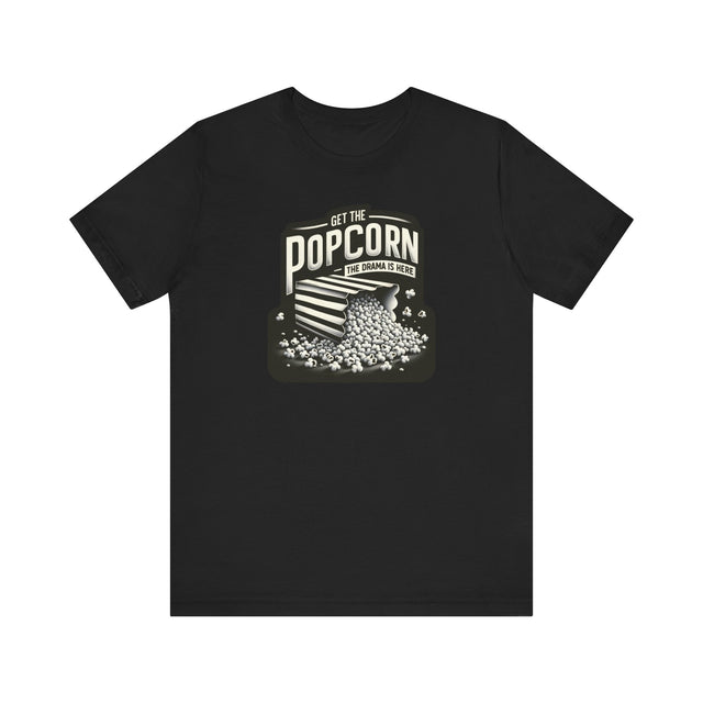 Get the popcorn, The Drama is Here t-shirt,Diva Tee,LGBTQ+ Theme,Drag Race Shirt,Drag Queen Shirt,LGBTQ,Drag Culture,Drag Fan,Queer, RPDR T-shirt