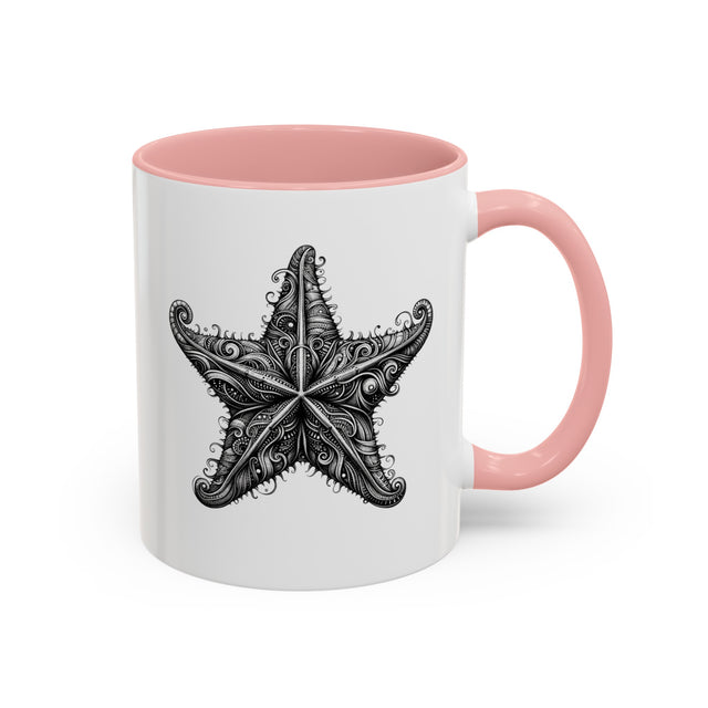 Starfish Mug, Ocean Gift, Boating Gift, Coastal Living, Sea Gift, Coastal gift, Coastal Decor, Nautical Mug, Nautical Gift, Sailing gift