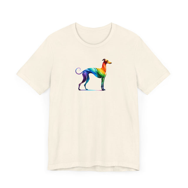 Rainbow Italian Greyhound T-shirt,Pride Shirt,Dog Lover Top,Rainbow Animals,LGBTQ+ Tee, IG gift, Iggy Owner