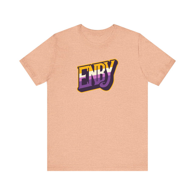 Enby T-shirt,NonBinary Pride Shirt, Non-Binary Top,LGBTQ+ Tee
