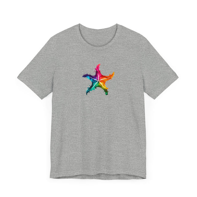 Rainbow Starfish Alcohol Ink,Marine life Tee,Sea life lover,Ocean Life,Nautical,Pride Shirt,LGBTQ+ Tee