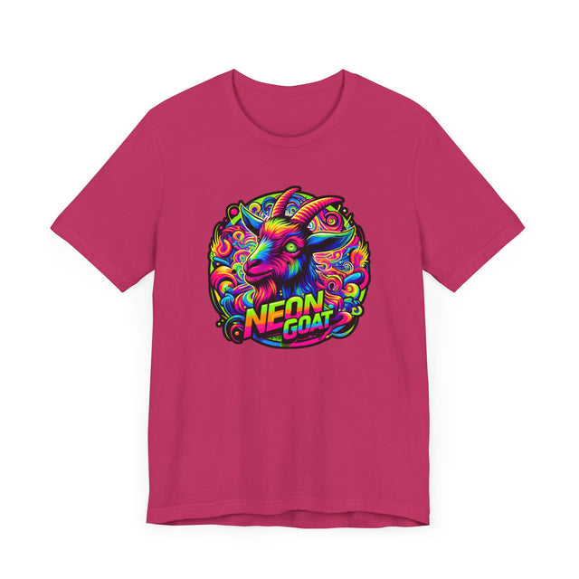 Neon Goat T-shirt, Goat Tee