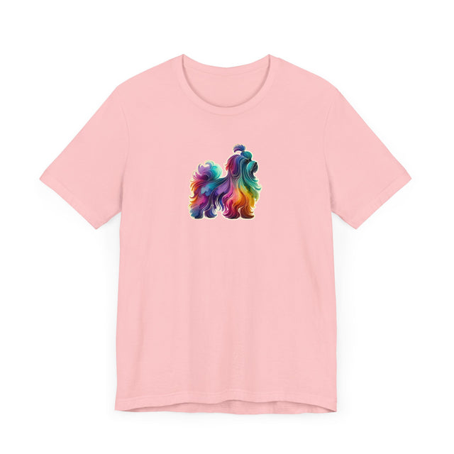 Rainbow Havanese T-shirt,Pride Shirt,Dog Lover Top,Rainbow Animals,LGBTQ+ Tee, Havanese gift, Hav Owner