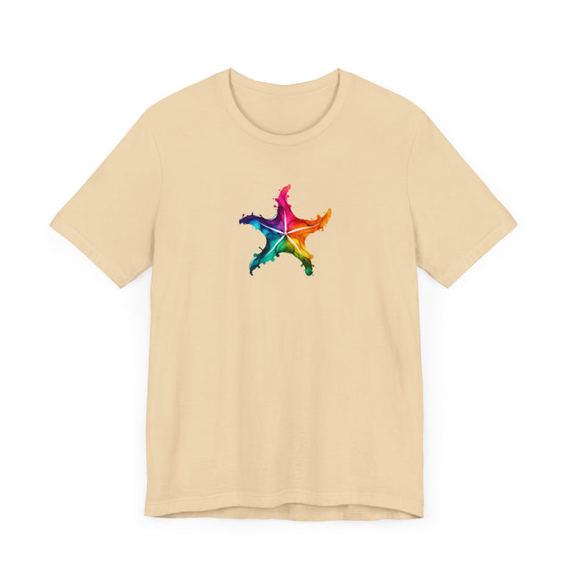 Rainbow Starfish Alcohol Ink,Marine life Tee,Sea life lover,Ocean Life,Nautical,Pride Shirt,LGBTQ+ Tee