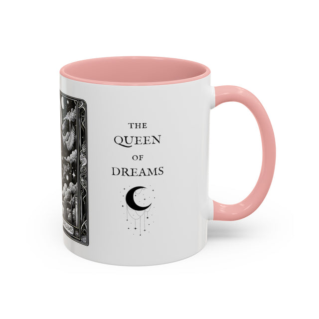 Queen of Dreams,Tarot card Mug,Mother's Day Gift,Tarot Reader Gift,Witchy Cup,Mystical Cards Mug,Gift for her,Gift for Mom,Gift for Wife
