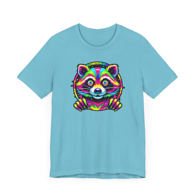 Neon Trash Panda T-shirt, Raccoon Shirt, Animal Lover T shirt