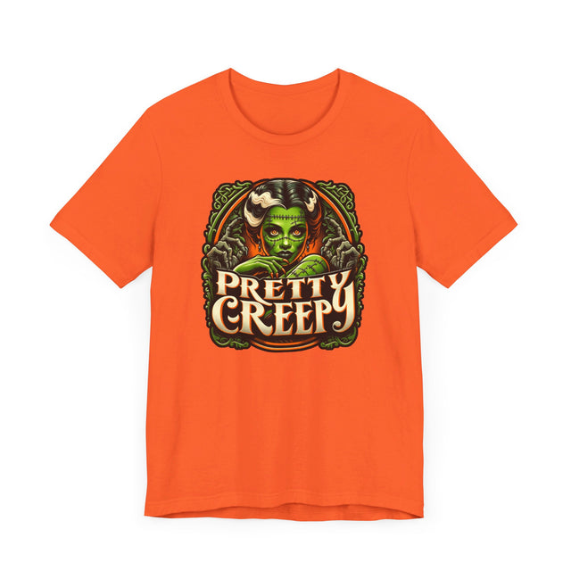 Pretty Creepy Bride of Frankenstein T-shirt, Halloween Shirt