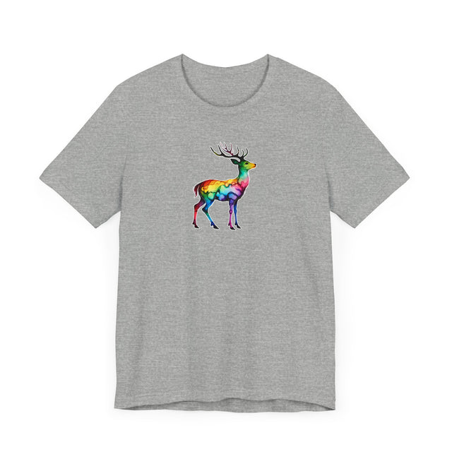 Rainbow White-Tailed Deer,Deer lover shirt,Pride Shirt,Rainbow,Pride Parade T shirt,LGBTQ+ Ally Tee