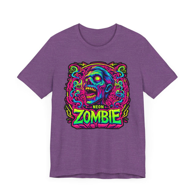 Neon Zombie T-shirt, Halloween Tee, Neon Goth