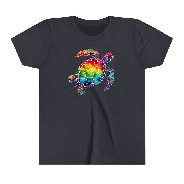 Rainbow Sea Turtle T-shirt,Sea Turtle T shirt, Ocean, Kids, Child, Youth size
