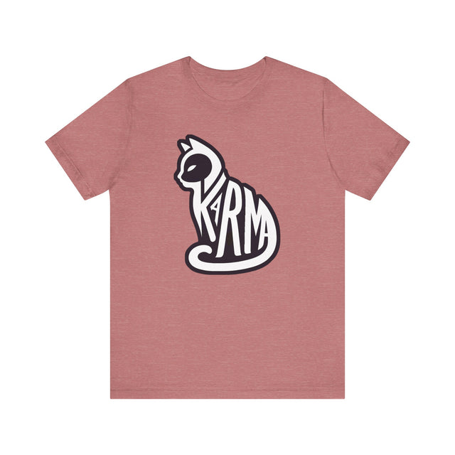 Karma Cat Top, Cute Cat Shirt, Cat Lover Tee