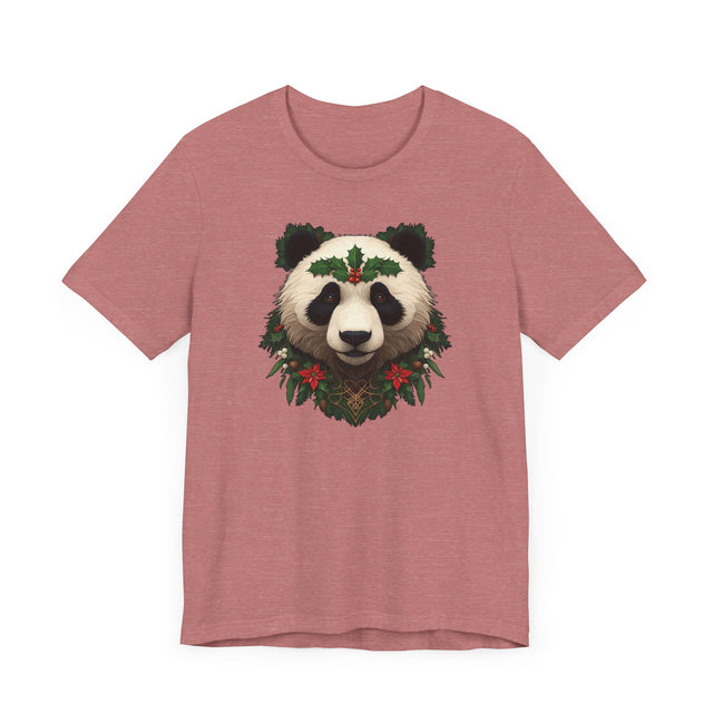 Christmas Panda Bear T-shirt, Yuletide Bear Shirt