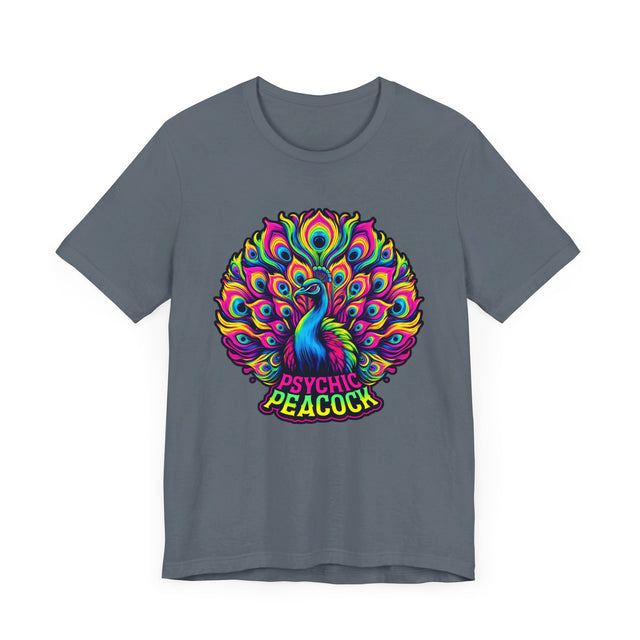 Psychic Peacock T-shirt, Peacock Tee, Bird Lover