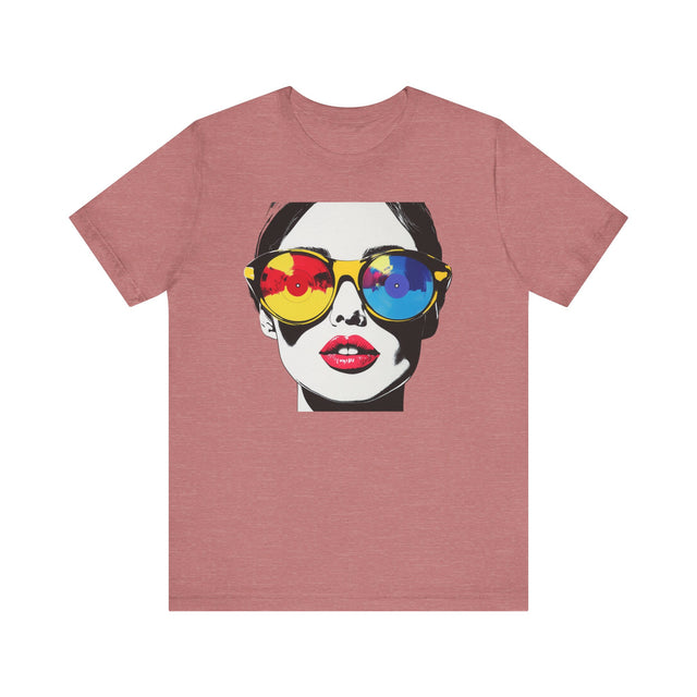 Disco Diva Tee, Play my song DJ T-Shirt, Pop Art Music T-shirt, Audiophile t-shirt